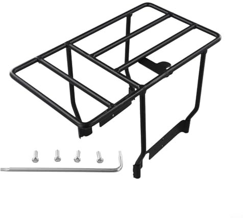 Scooter Upgrade Part Heavy Duty Solid Steel Tail Frame Carrier Rack Accessory