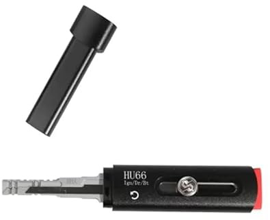 YCXNLONG HU66 Outil de crochetage de serrure de voiture et décodeur de clé automatique pour VW Locksmith Tool