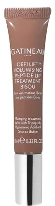 GATINEAU Defi Lift Volumising Peptide Lip Treatment Bisou 10ml Warm Berry | Warm Berry lip treatment with Tripeptide, Hyaluronic Acid & Shorea Butter. Helps plump, smooth, soften and condition lips