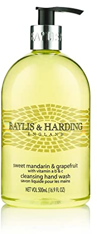 Baylis & Harding Mandarin & Grapefruit Handwäsche, Packung mit 3 Stück