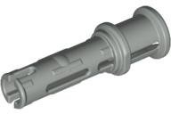 40 Stück Lego TECHNIC Pin lang mit Stopper in Neu-Hellgrau.