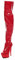 Lack Overknee high Heels Rot oder weiß Gr 36-41 NEU (36, Rot)