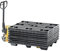 ratioform | Industrie-Stapelpalette | LxB 1200 x 1000 mm | geschlossen