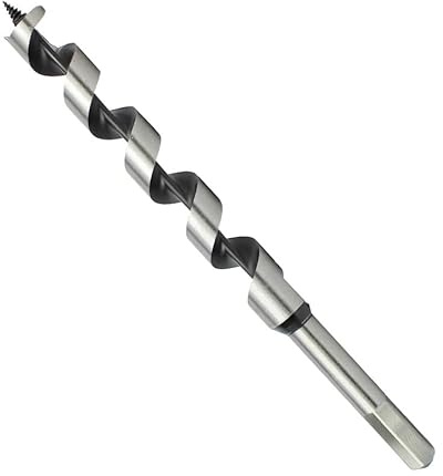 Weischer® Schlangenbohrer 11 x 600 mm Holzbohrer Spiralbohrer 6-Kant-Schaft | Gewindespitze für präzise Bohrung | Weich- & Hartholz | stabiler & bruchfester Bohrer