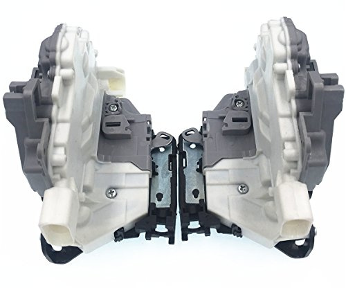 HZTWFC Neuer 2-teiliger Türschloss-Verriegelungsaktuator vorne links OEM # 3C1837016A 3C1837015A für VW Passat B6 - Skoda Superb - A4 A5 Q5