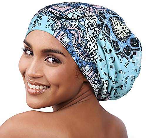Alnorm Satin gefütterte mütze breathable skullcap für frauen mit krebs haarausfall