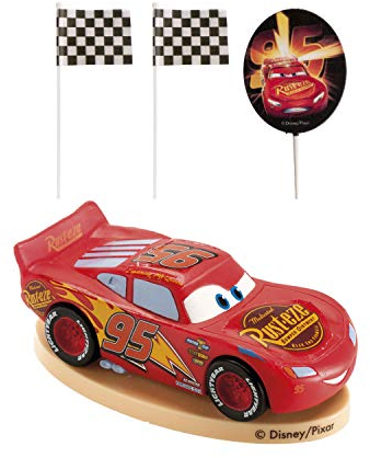 Dekora 1 - Lightning McQueen Figuren für Torte