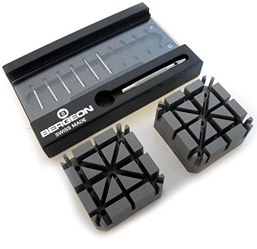 BERGEON HB7744 Uhrenarmbandblock- und Stiftentferner-Set