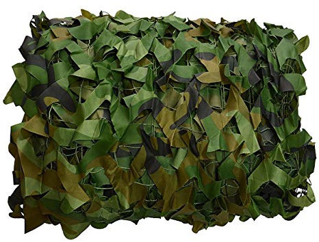 Tarnnetz 4x4M für die Jagd Camouflage Netz für Bundeswehr Sniper Armee Fotografie Sonnenschutz Deko Militär Garten Die Farben haben Woodland Blue Desert Weiß Grün Schwarz Digital