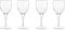 Luigi Bormioli Large Wine Glasses Set of 4 - Michelangelo Masterpiece Crystal Wine Glasses 380ml, Dishwasher Safe Glassware with Titanium Reinforced Stems, Gift Box Included, Made in Italy