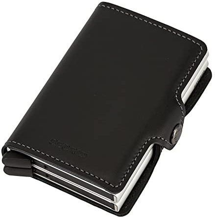 Secrid Unisex Twin Reisezubehör-Kartenhalter im Umschlagformat, Black