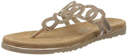 MARCO TOZZI 2-2-27107-26 Ciabatte in Pelle, Mocassino Donna, Rose Comb, 39 EU