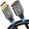 DGHUMEN 8k DisplayPort Kabel 1.4 1M, 8K@60Hz 4K@144Hz 32.4Gbps, HDR, HDCP 2.2, DP 1.4 Kabel für Gaming-Monitor, Grafikkarte TV Projektor