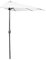 Haushalt International HI 62467 Wand Sonnenschirm halbrund 267cm UV50+ mit Kurbel