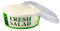 Enpack - Salatschale mit Deckel 1300ml - braune Salatbox to go 100 Stück - Einweg Salatschalen aus Kraftpapier - Salatschüssel to go - Pappschüsseln für Salat & Snacks - Einwegschalen mit Deckel