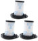 YanBan Filtri da 3 pezzi, compatibili con Rowenta gli aspirapolvere Air Force 460 All in One RH92xx e Air Force Flex 560 RH94xx RH9252 RH9276
