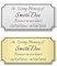5,1 x 10,1 cm, Placas Talladas Elegantes Personalizadas, Placas Conmemorativas Personalizadas, Placas de Identificación Talladas con Láser de Acero Inoxidable Cepillado o Latón