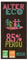 ALTER ECO - COMMERCE EQUITABLE - Alter Eco - Commerce Equitable Chocolat Noir Absolu 85% Pérou, Bio, 100G - 100G - Lot De 3 - Vendu Par Lot