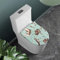 COEQINE Otter WC Deckel Abdeckung Aqua Cute Animal Print WC Sitz Deckel Abdeckung mit Elastischem Rand Druck Deckel Abdeckung
