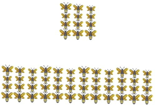 PRETYZOOM 60stücke Waben Bienen Wandaufkleber Dekorative Wandtattoos Für Kinderzimmer Hochwertige Langlebige Wanddekoration Schwarzem Und Pastellfarbenem Design Für Fenster Fliesen Und