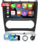 NHOPEEW 4 + 64G Android 13 Autoradio für Mercedes Benz CLK/GLK W209 W203 2005-2009 - Drahtlos Carplay & Android Auto - 9 Zoll Touchscreen mit EQ WiFi GPS FM RDS Mirror Link + AHD Rückfahrkamera