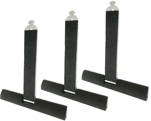 casmartis Rolladen Aufhängefeder mit Filz-Beschichtung für Kratzschutz und leisen Lauf - universal Stahlbandaufhänger Rolladen für Mini & Maxiprofile bis 52 mm | 18er Pack