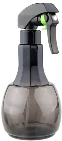 FYJL Pulverizador Botella pulverizadora de peluquería de niebla fina recargable, herramienta de peluquería atomizada, 400ml Pulverizador Agua(Grau)