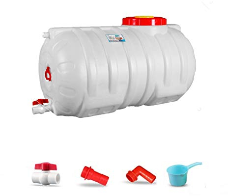 Réservoir d'eau Réservoir d'eau Réservoir de Stockage d'eau en Plastique épais 200L Bidon d'eau Réservoir d'eau de Stockage d'eau de Grande capacité avec Couvercle avec Stockage d'eau d'urge