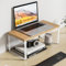 Onxyrbyte Rehausseur Ecran Pc Bureau,RéHausseur éCran Ordinateur,Support De Moniteur en Bois,Support De Moniteur avec Rangement,Support De Moniteur D'Ordinateur Ergonomique,pour Moniteur De Pc