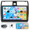 Android 13 Autoradio Dual Din 2+64GB für Suzuki Swift 2003-2010 mit Mirror Link, 10.1 Zoll HD 1080P Touchscreen mit Bluetooth WiFi GPS-Navigation FM/RDS USB SWC+Rückfahrkamera&Mic