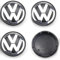 4 Stück Nabendeckel für VW Volkswagen 65mm Radnabendeckel Felgendeckel Felgenkappen Nabenkappen Wheel Caps Radnabenabdeckung