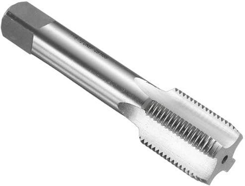 QUARKZMAN Hand Gewindebohrer, 1-1/8-12 UNF Amerikanische Gewindeschneider, Rechtshänder HSS6542, Geradnut-Schlichtschneider(SB)