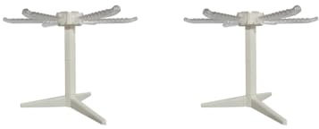 2er-Set Spaghetti-Trockenständer, zusammenklappbarer Trocknerständer, Nudel-Stabilitätshalter, Stativ-Design, Regal, Zubehör, Kochutensilien