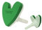 Brautstrausshalter - Herz-Form, 15 cm, Braustrauß in Herz-Form, frische Blumen-Gestecke, Innen- und Außenbereich, rund, Frischblumen, Hochzeit