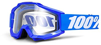 100% ACCURI Brille Reflex - klar Linse, Blau , Größe One Size