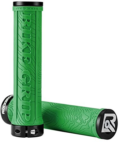 ROCKBROS Fahrrad Lenkergriffe, Ergonomische Fahrradgriffe aus Gummi, Aluminium Lock-on Design Ultra-Leicht