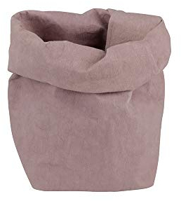 BIOZOYG Krempelbox Stuff Größe M nachhaltiger Allzweck-Korb aus waschbarem Papier 0,55cm stark I Aufbewahrungskorb für Bad Kinderzimmer & Co I Geschenktüte Pflanzen Übertopf Beere