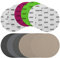 125mm Sanding Discs - 6 Grit Sizes (1000-5000), Round Hook and Loop Pads (24pcs)