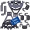 Juego de cojinetes y abrazaderas de repuesto para Bosch Siemens Neff 00428344 428344 para lavavajillas/lavavajillas/set de fijación para cesta inferior de 8 piezas