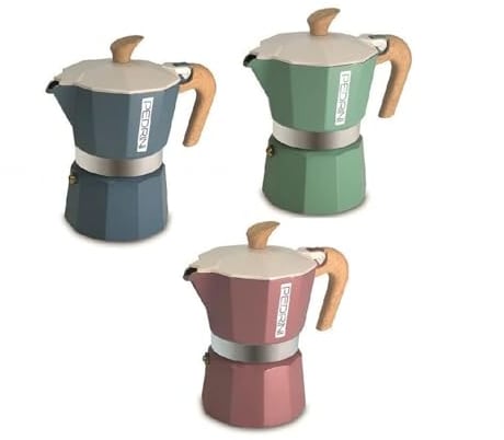 PEDRINI CAFFETTIERA 2 TZ.MYMOKA Color, Multicolore, One Size