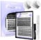 BEYELIAN Cluster Lash Kit D Curl 144 Pcs Cluster Lashes, Individual Lash Kit Lash Clusters, Eyelash Applicator Tool, Bond and Seal Lash Kit Remover Easy to Apply at Home (Twin Flowers+Luxury)