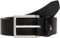 Tommy Hilfiger Herren Gürtel Oliver mit Flagge aus Leder, Schwarz (Black), 85 cm