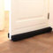 Rori Boudin de porte double 80 cm - Boudin de porte pour protection - Noir - Boudin de porte contre la traction et le bruit - Butoir carré - Différentes tailles