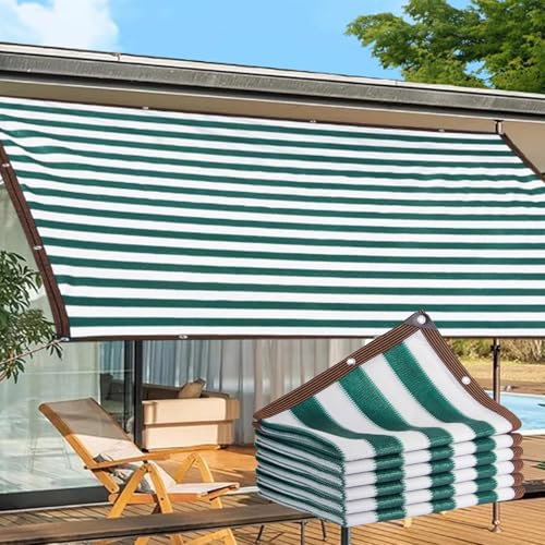 Voile D'ombrage Filet Dombrage pour Patio Toit Extérieur Respirant Voile D'ombrage 90% Protection Rayons UV Toile D'ombrag pour Jardin Plantes