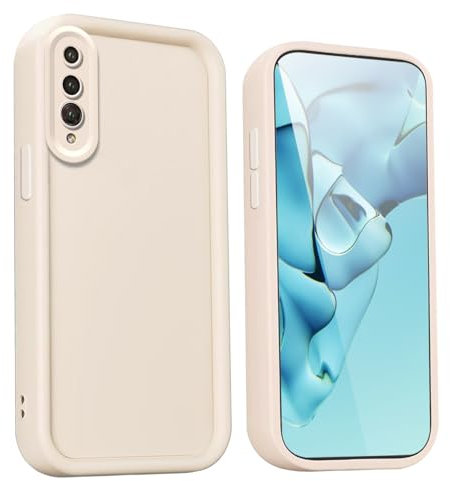WBWONE Schutzhülle für Huawei P20 Pro - Premium Silikon Stoßfeste Hülle Handyhülle mit Elegantem Design und Rutschfestem Griff - Weiß