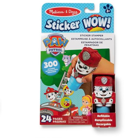 Melissa & Doug Sticker Wow! Activity Pad & Sticker Stamper - Marshall