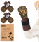 Hundesocken mit Antirutsch-Sohle für Hartholzböden, Extra Dicke Griffe, Pfotenschutz (Braun, S)