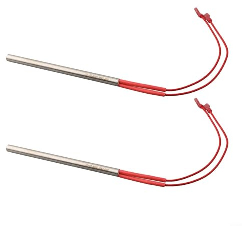 Gettimore Heizstab aus Edelstahl für Zündstab, Ersatz-Set für Pellet-Grills, passend für Nemaxx für P6, P9, P12, bei 230 V und 300 W, 2 Stück