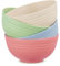 Cereal Bowls (Set of 4) – 24oz Large Capacity, Lightweight Plastic Bowls for Breakfast, Snacks, Salad & Pasta – Microwave & Dishwasher Safe, Ideal for Travel, Picnic, Camping