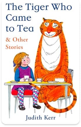 Yoto Tiger Who Came to Tea - Kids Audio Card for Use with Player & Mini All–in–1 Audio Player, Educational & Screen–Free Listening with Fun Playtime, Bedtime & Travel Stories, Ages 2+